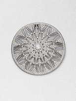 Thumbnail for your product : Adriana Orsini Pavé Crystal Sunburst Pin