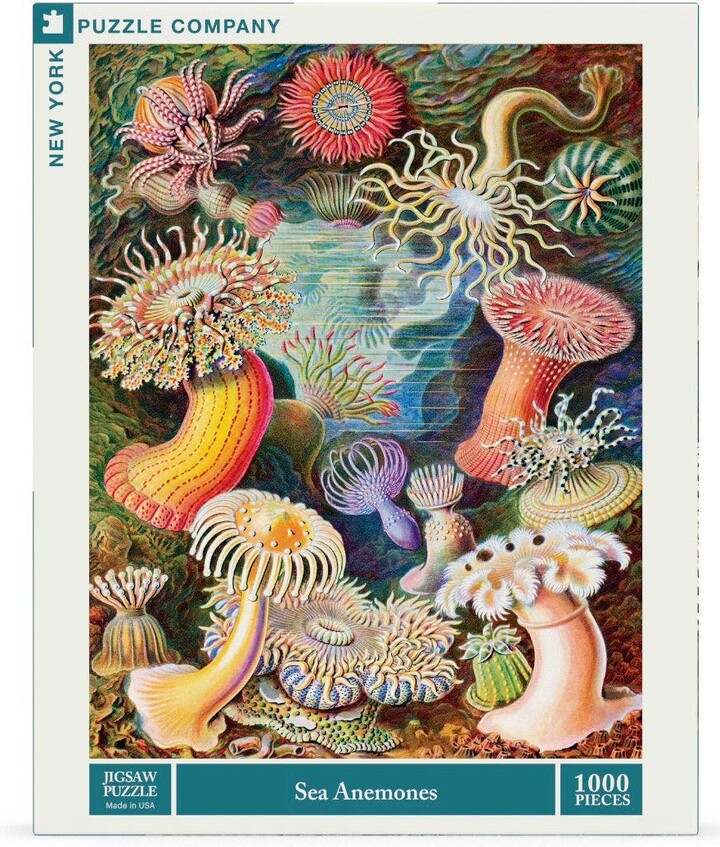 NEW YORK PUZZLE COMPANY Sea Anemones 1000 Piece Puzzle
