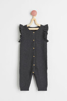 Thumbnail for your product : H&M Knitted cotton romper suit