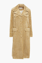 Thumbnail for your product : Zimmermann Velvet-jacquard coat