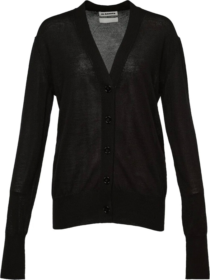 Jil Sander V-neck button-up cardigan
