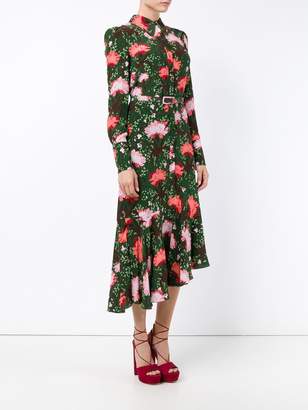 Erdem floral print shirt dress