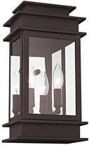 Thumbnail for your product : Livex Lighting 2-Light Bronze Outdoor Wall Lantern