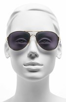Thumbnail for your product : Oakley Women's 'Caveat' 60Mm Aviator Sunglasses - Polished Gold/ Jade Iridium