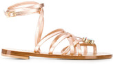 Thumbnail for your product : Emanuela Caruso Leather Sandals