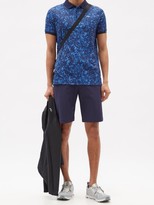 Thumbnail for your product : Kjus Spot Printed-jersey Polo Shirt - Navy
