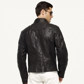 Thumbnail for your product : Ralph Lauren Black Label Denim Lambskin Biker Jacket