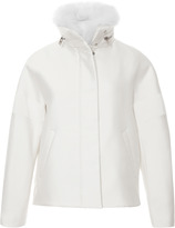 Thumbnail for your product : Giambattista Valli Fox Collared Silk-Blend Jacket