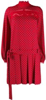 Thumbnail for your product : Ermanno Scervino Printed Drop Waist Dress