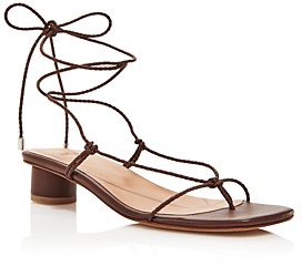 LOQ Women's Dora Trenzado Braided Barely There Strappy Sandals - ShopStyle