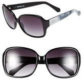 Thumbnail for your product : Kenneth Cole Reaction 58mm Square Sunglasses