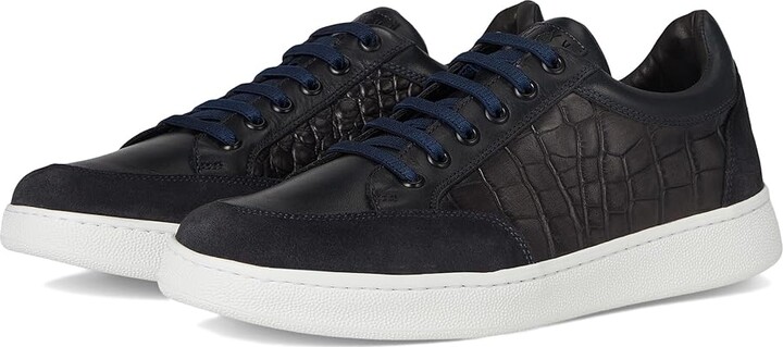 Martin Dingman Carson Men's Lace-up Boots Midnight : 8 M, Leather