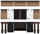 Thumbnail for your product : Pottery Barn Gabrielle 68.25&quot Wall Organizing Sets