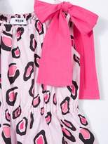 Thumbnail for your product : MSGM Kids leopard print dress