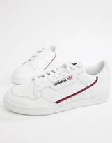 Thumbnail for your product : adidas Continental 80's Trainers In White B41674
