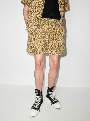Vision Street Wear Jinx Leopard Print Cotton Shorts - ShopStyle