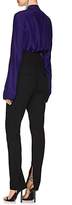 Thumbnail for your product : Ji Oh Women's High-Waist Tapered Trousers - Black