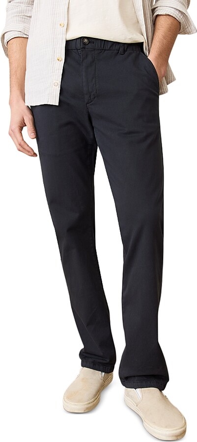 Marine Layer Saturday Slim Straight Fit Twill Chino Pants