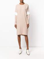 Thumbnail for your product : Agnona sleeve panel dress