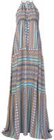 Thumbnail for your product : Fisico patterned halterneck dress