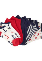 Thumbnail for your product : Forever 21 Anchor Pattern Sock Pack