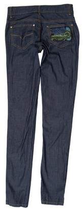 Versace Jeans Mid-Rise Pants