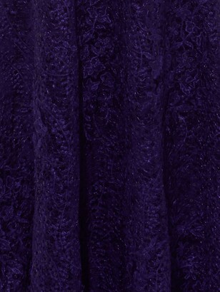 Phase Eight Grace Lace Maxi Dress, Deep Violet