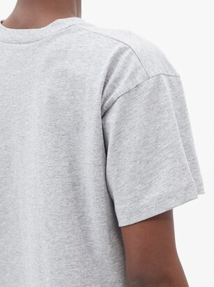 Radarte Logo-print Jersey T-shirt - Grey