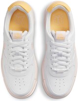 Thumbnail for your product : Nike Air Force 1 Pixel - White/Pink/Yellow