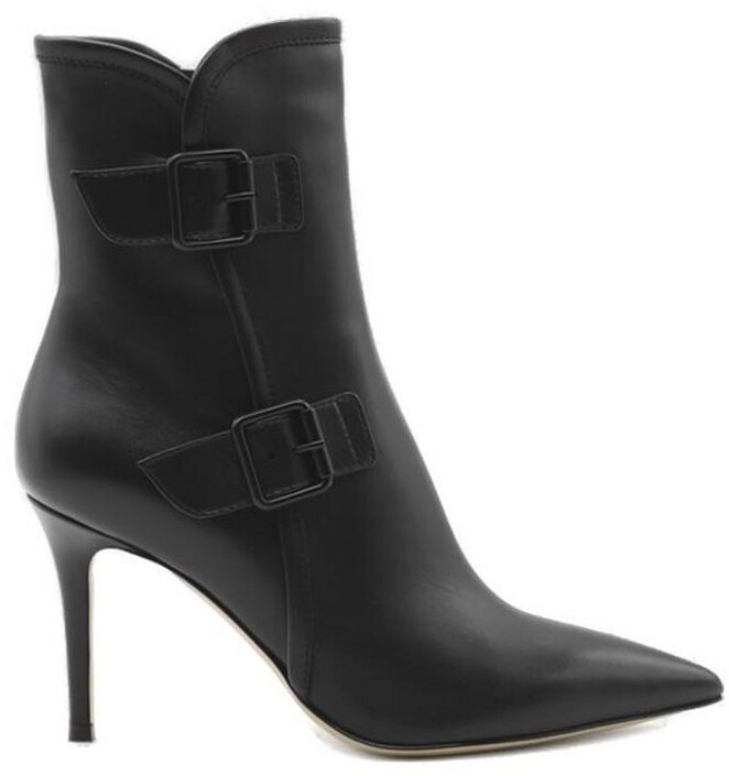 Gianvito Rossi Alina 85 booties - ShopStyle Boots