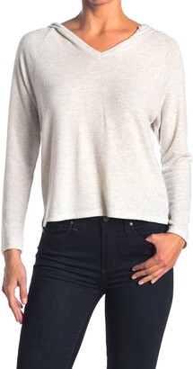 loose neck hoodie