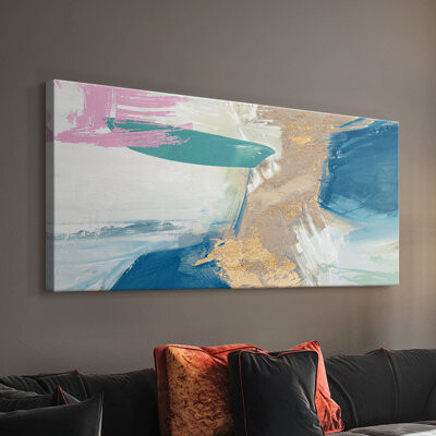 Ivy Bronx Bright Edge of Summer- Gallery Wrapped Canvas -Ready to Hang