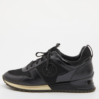 Louis Vuitton Black Sneakers Tennis Shoes Size 36 Women's Ladies Girl