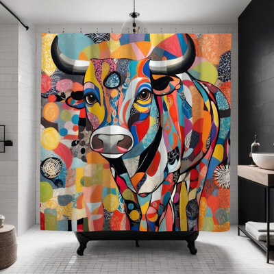 ULLI HOME Bonilla Shower Curtain