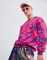 Thumbnail for your product : Reclaimed Vintage Inspired Festival Sweatshirt With Tie Dye