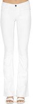 Thumbnail for your product : Alice + Olivia Stacey Stretch Boot-Cut Jeans, White