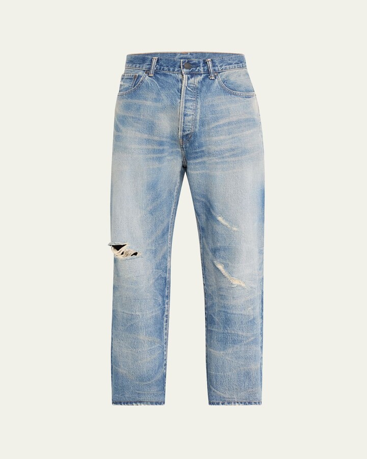 John Elliott Men's Wyatt Juliette Baggy Jeans