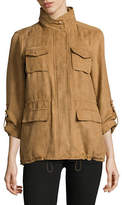 Thumbnail for your product : Vince Camuto Faux Suede Anorak