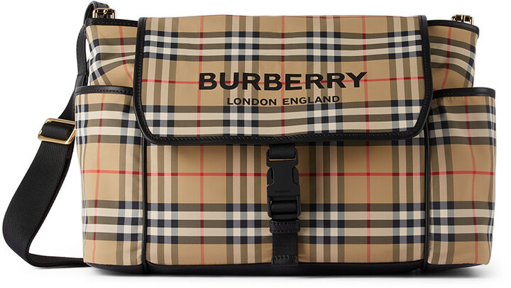 burberry baby changing backpack