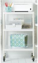 Thumbnail for your product : Container Store InterMetro® Solid Shelf Serving Cart Black