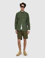 Thumbnail for your product : orSlow US Army Shirt in Green Used