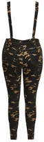 Thumbnail for your product : City Chic Camo Overall Jean - military