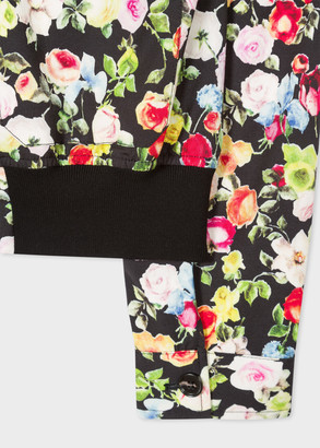 Paul Smith Women's Cotton-Blend 'Archive Rose' Print Jacket