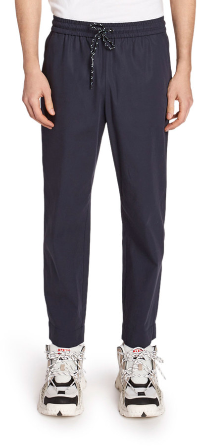 mens tapered cropped pants