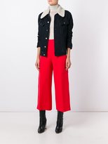 Thumbnail for your product : MSGM wide leg cropped trousers