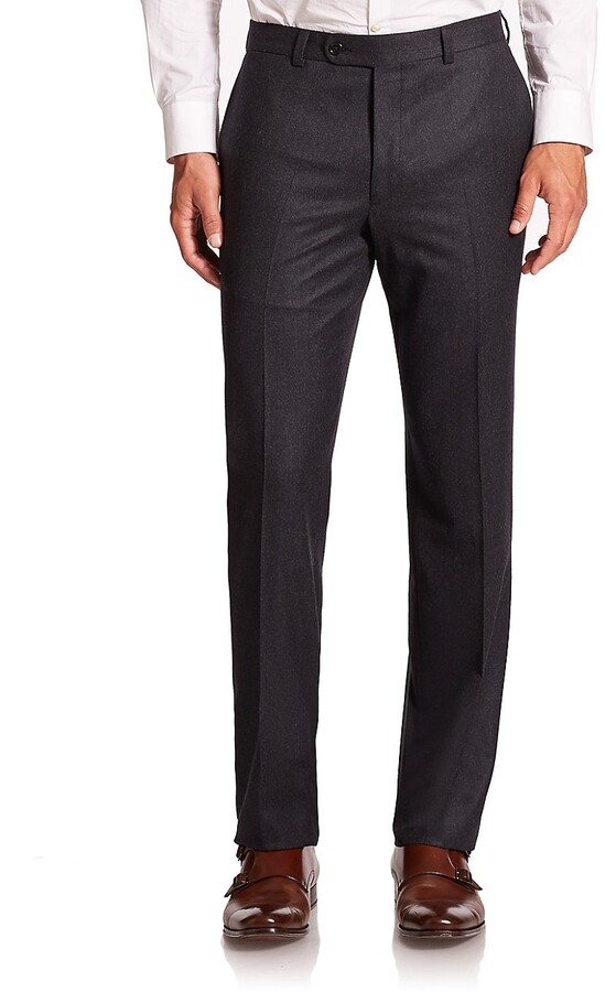 trouser without belt loops