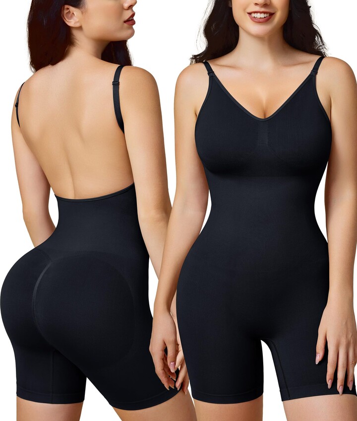 BRABIC Backless Shapewear for Women Tummy Control Bodysuit