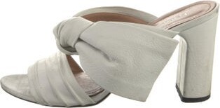 Lewit Leather Bow Accents Slides