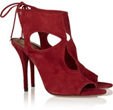 Thumbnail for your product : Aquazzura Sexy Thing cutout suede sandals