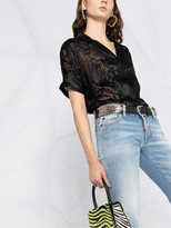 Thumbnail for your product : DSQUARED2 Faded Straight-Leg Jeans